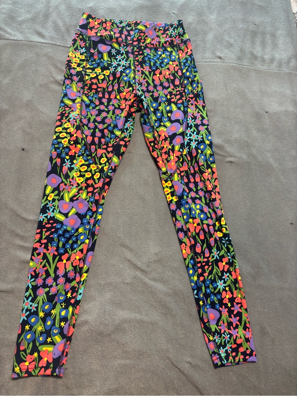 POPfit Vibrant Floral Print Leggings